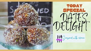 Dates Delight | Dates balls | Khajoor k ladoo | Easy recipe