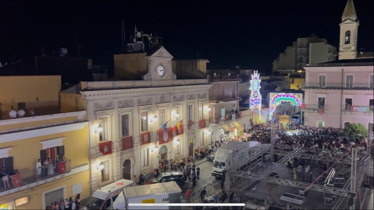 Festa Santa Lucia Carlentini (SR) 2025. Spettacolo pirotecnico ultima sera 
