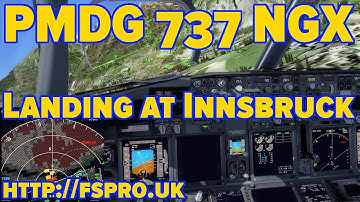 PMDG 737 NGX | Rough Landing at Innsbruck