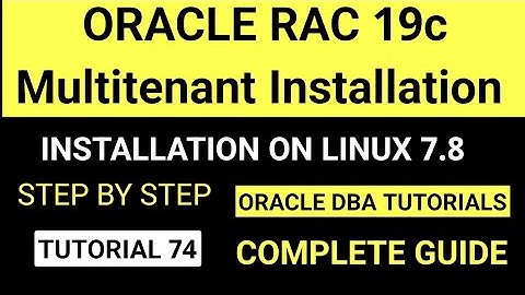 Oracle RAC multitenant Installation Step by Step || Oracle RAC 19c