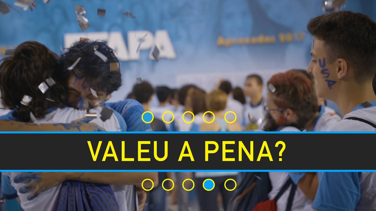 vestibular exercises Valeu a Pena? Aprovados ETAPA 2017