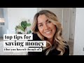 13 Tips For Saving Money (That You Haven't Thought Of Yet) 💸 | First Time Home Buyer | jessmsheppard