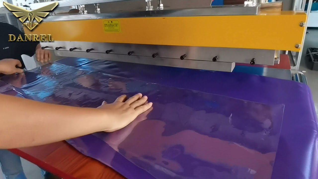 DANREL 15KW, 25KW, 35KW High Frequency Plastic Welder for Tarpaulin and Clear Crystal PVC Sheet