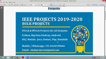 Hybrid LSTM and Encoder–Decoder Architecture for Detection of Image