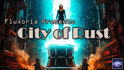 Fluxoria – City of Rust Chapter I – Official Techno EDM Music Video 2025  AI Cinematic
