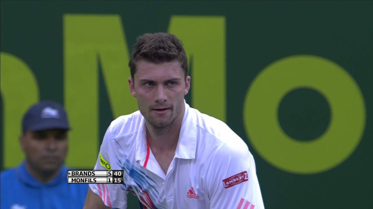 Daniel Brands vs Gael Monfils Qatar ATP Tennis Open Quarter Final [03/01/13]