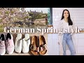 WHAT TO WEAR IN GERMANY DURING SPRING | Effortless, practical & minimal German style 🇩🇪