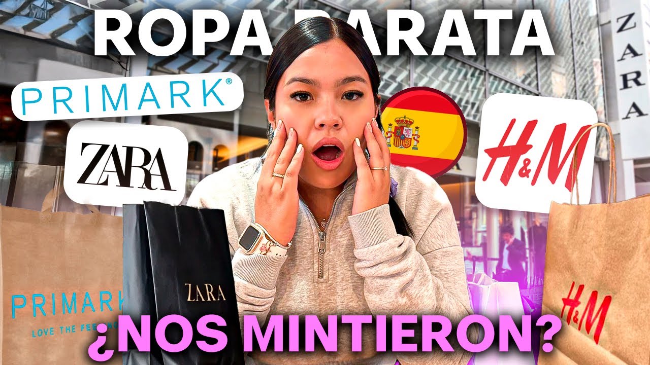¿CUANTO CUESTA la ROPA en ESPAÑA?🇪🇸 *MUY COSTOSO*