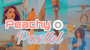 How to edit Peachy Pastel Effect using VSCO