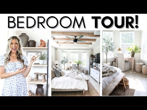 BEDROOM TOUR || DESIGNER BEDROOM ON A BUDGET || BEDROOM MAKEOVER BEDROOM TOUR || DESIGNER BEDROOM ON A BUDGET || BEDROOM MAKEOVER