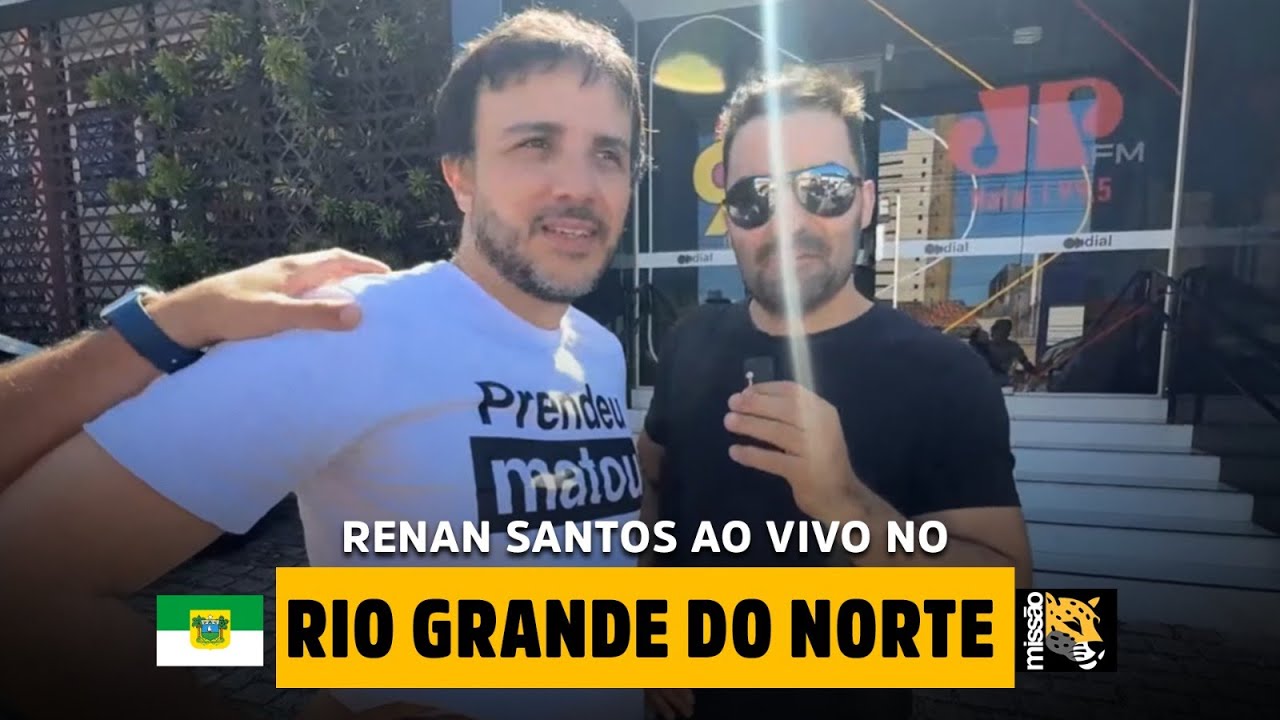 Renan santos e arthur do val realizam live em conjunto no rio grande do norte