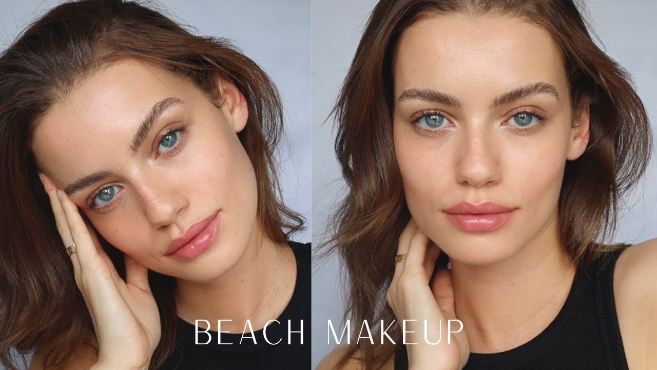 Natural Easy Beach Makeup You