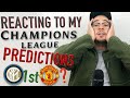 Reacting to my CHAMPIONS LEAGUE Group Stage Predictions ...