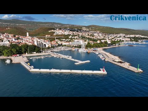 Crikvenica, Croatia From The Air