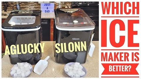 AGLUCKY VS SILONN Ice Maker Machine Comparison