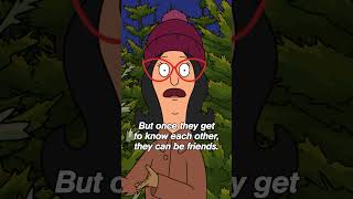 linda tries to rescue an ugly christmas tree 😂 #bobsburgers
