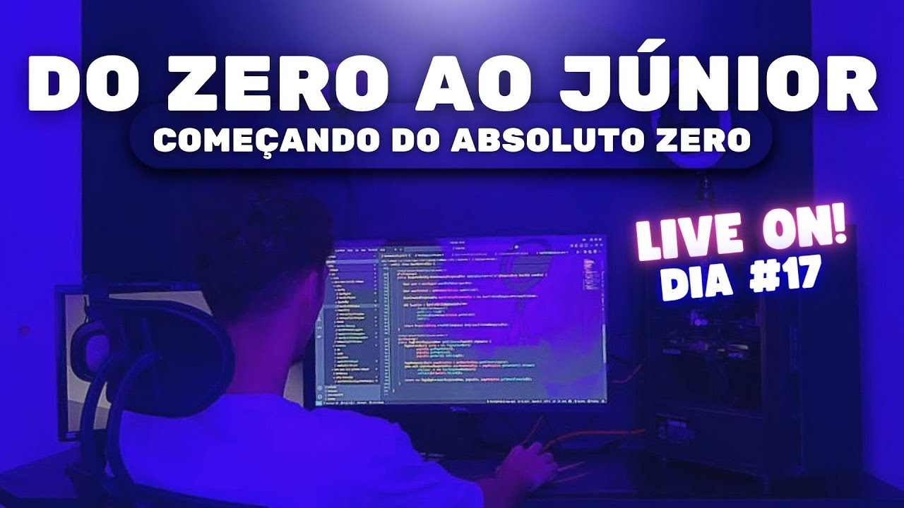 DO ZERO AO DEV JÚNIOR NA VIDA REAL (DIA #17) | APRENDENDO A PROGRAMAR ...