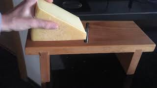 How to slice cheese like the Swiss