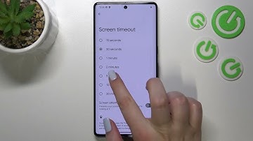 How to Change Screen Timeout on GOOGLE Pixel 7 Pro