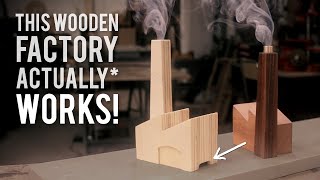 DIY SMOKE FACTORY 🏭 💨 (Incense burner) - X-carve vs handmade