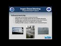 2013 Impact Based Warning Experimental Product Briefing