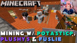 [Dec 2nd, '20] Mining w/ PotasticP, Plushys & Fuslie - PC stream