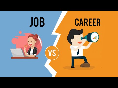 Job vs Career - Difference between job and career