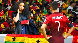 The Ghanaians will never forget this humiliating performance by Cristiano Ronaldo