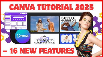 Canva Tutorial 2025 | 16 New Canva AI Features Revealed In Canva Create 2025