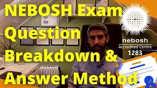 How to answer NEBOSH exam question about benefits of Health & Safety Management Systems