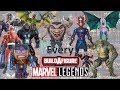 UPDATED: Every Marvel Legends BAF Build-a-Figure Toybiz and Hasbro Comparison List