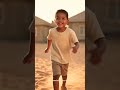 A boy runs freely, What looks small today carries eternal hope, God begins greatness #godrealization