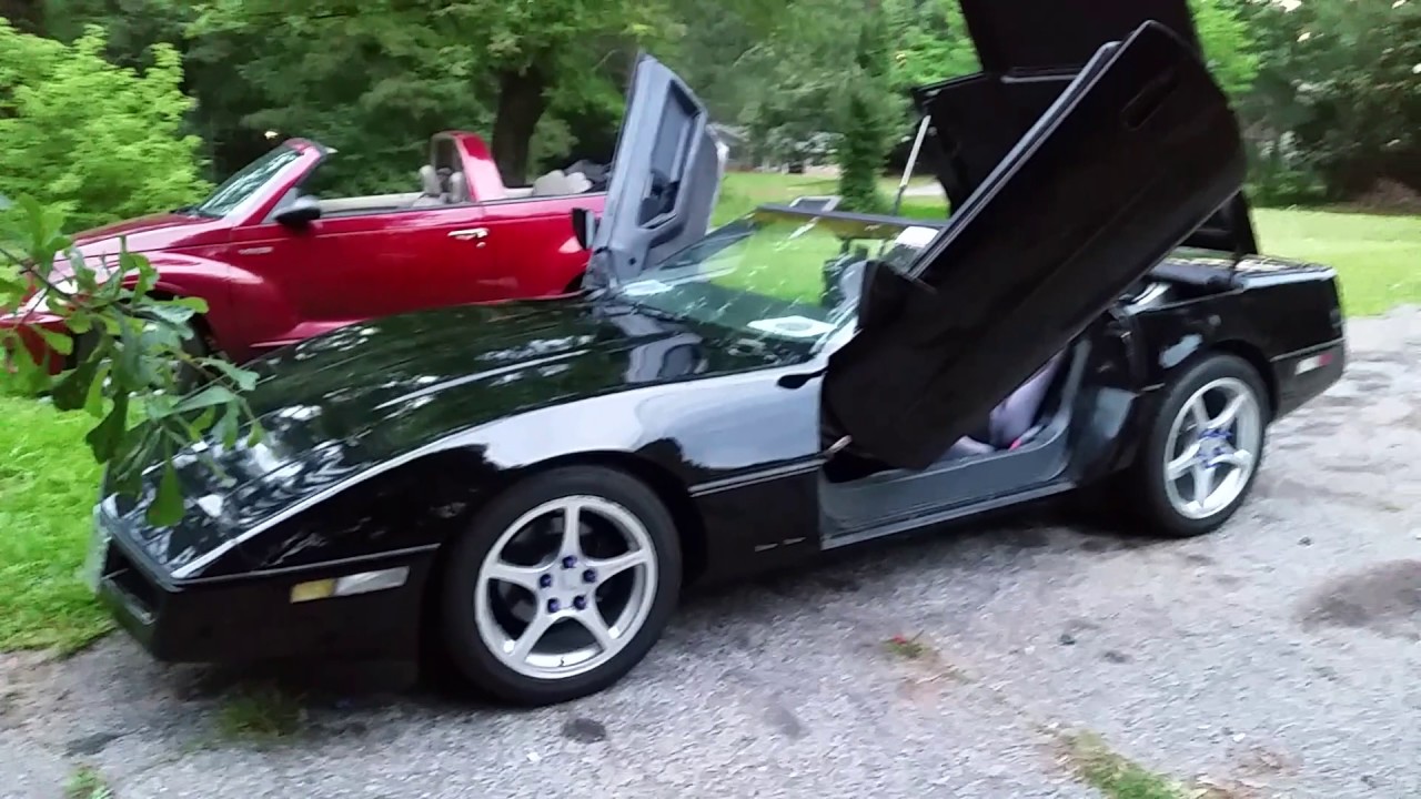 1987 Ultra Custom Convertible Corvette Youtube