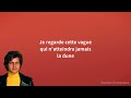 Joe dassin  lt indien paroles