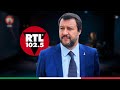 MATTEO SALVINI A PASSWORD (RTL 102.5, 21.10.2022)