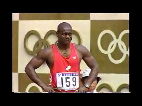 1988 Olympics 100m Semi-Finals Ben Johnson Carl Lewis CBC