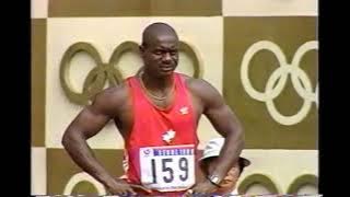 1988 Olympics 100m Semi-Finals Ben Johnson Carl Lewis CBC