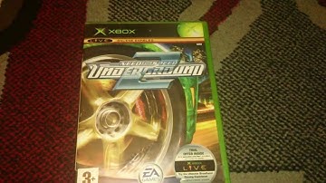 Nostalgamer Unboxes Need For Speed Underground 2 On Microsoft Xbox UK PAL System Version