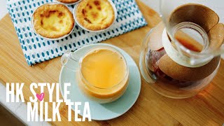 Hong Kong Style Milk Tea ♥ 3 Ingredient Recipe!