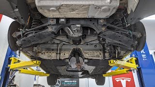 BMW F30 Fuel Tank and Parking Brake Cable Bracket Repair screenshot 5