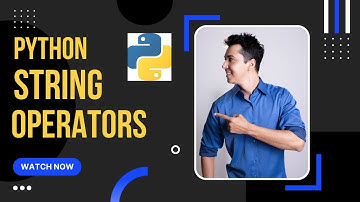 String Operators in Python - Python - Strings #python #pythonprogramming #pythontutorial