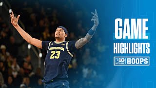 Michigan At Washington Highlights Big Ten Mens Basketball 01142026