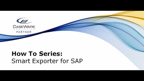 How To Series: SmartExporter for SAP