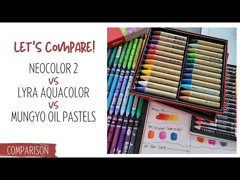 Watercolor Crayon Battle and Reviews 