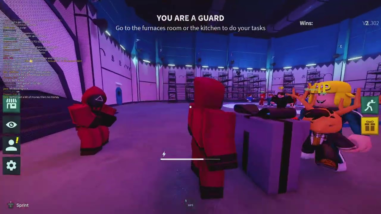 Squid game but im guard