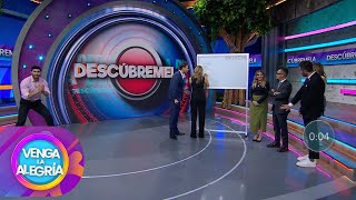 ¡Una reñida y controversial competencia en el juego Descúbremela! | Venga la Alegría