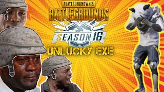 Pubgmobile Season16 unlucky EXE