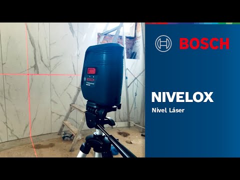 NIVEL LÁSER BOSCH DE LÍNEAS NIVELOX - GLL 3 X PROFESSIONAL 15mts