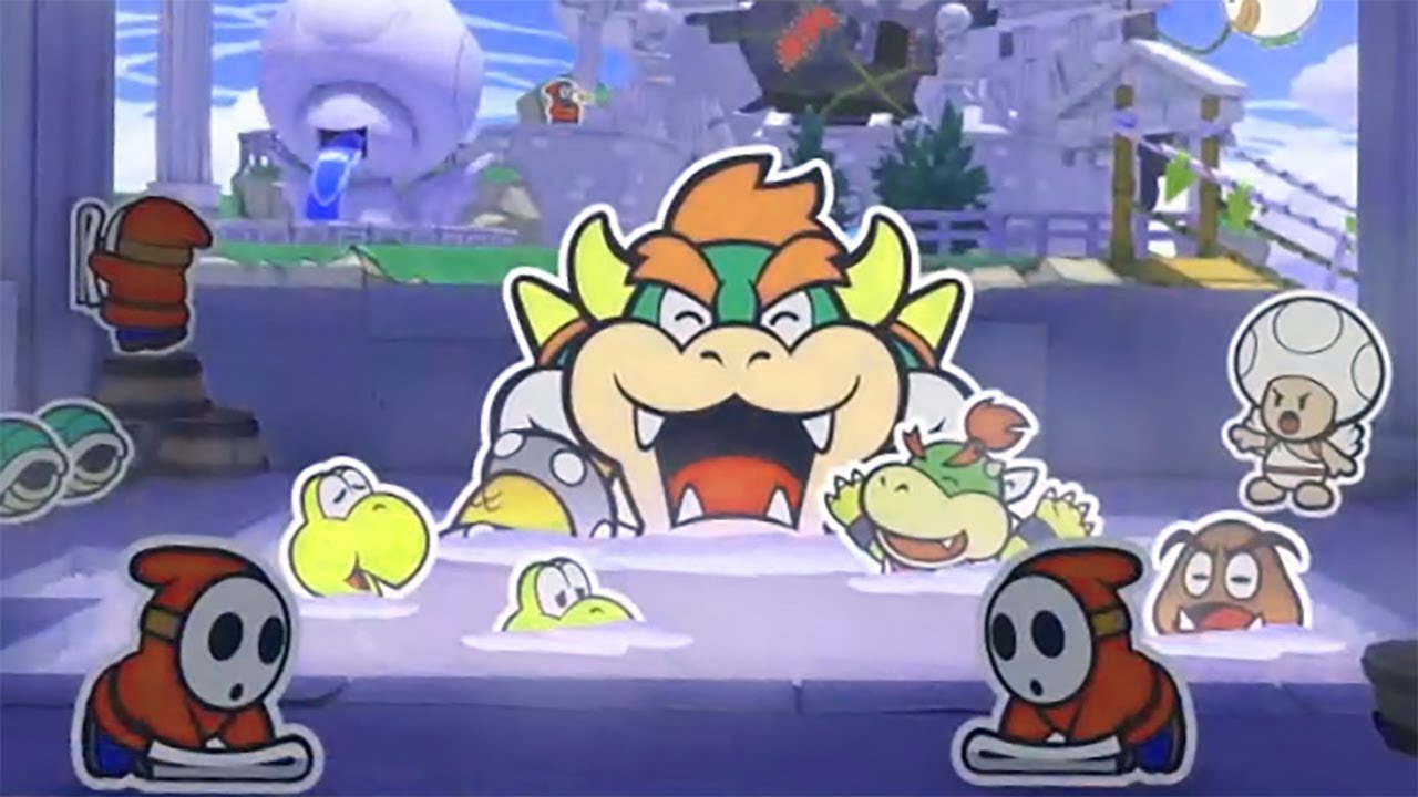 Paper Mario The Origami King Final Boss + Ending YouTube