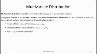 CFA Level I Continuous Probability Distributions Video Lecture by Mr. Arif Irfanullah Part 2